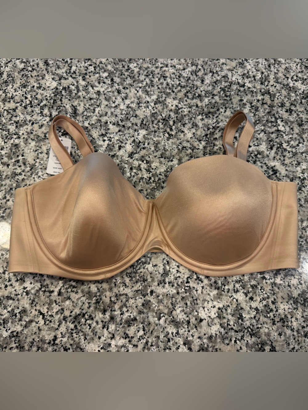 Soma strapless vanishing bra in warm amber (nude)